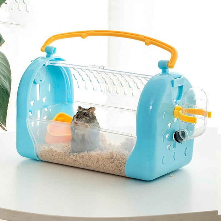 The Perfect Portable Home for Your Hamster: Discover the Transparent Bag Hamster Out To Carry Cage