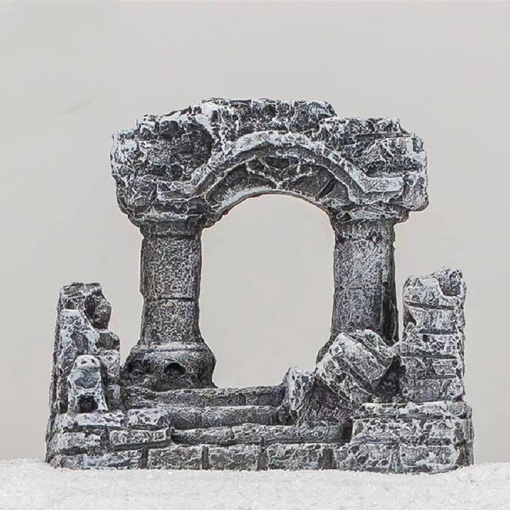 Transform Your Aquarium with Stunning Roman Column Decorations