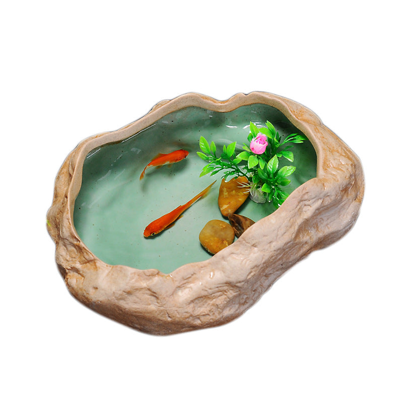 Retro Large Turtle Fish Tank