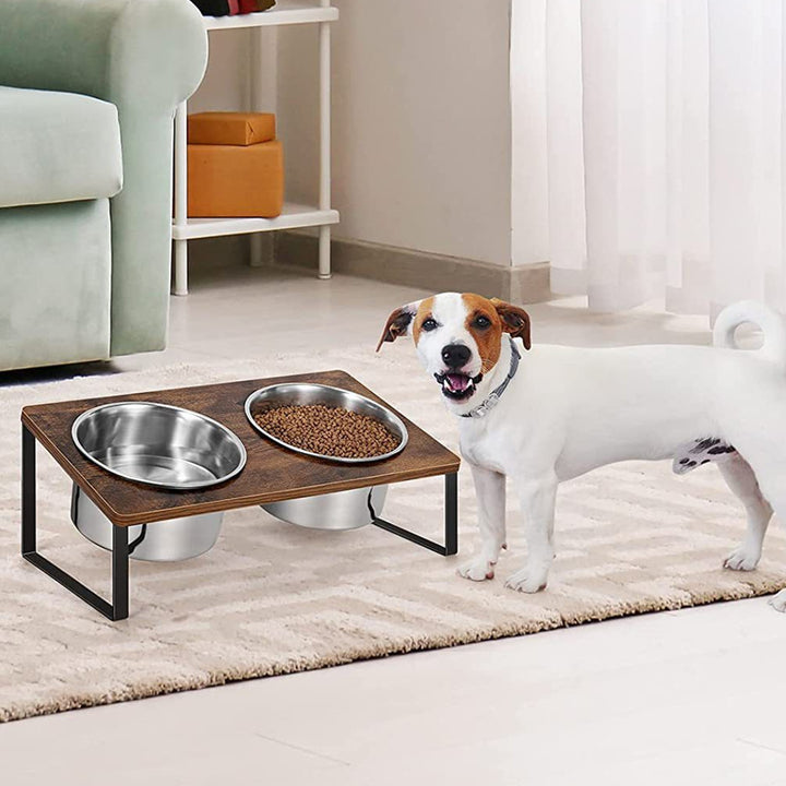 Iron Wood Combined With Cat Bowl