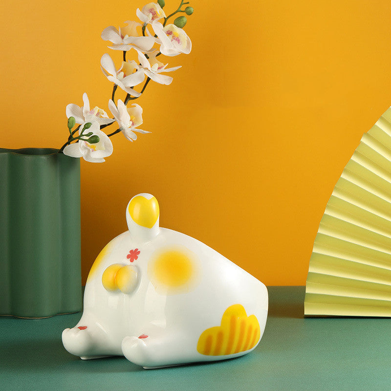 Ceramic Pet Bowl Feeding