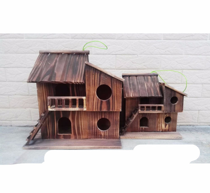 Creative Handmade Wooden Bird Nest