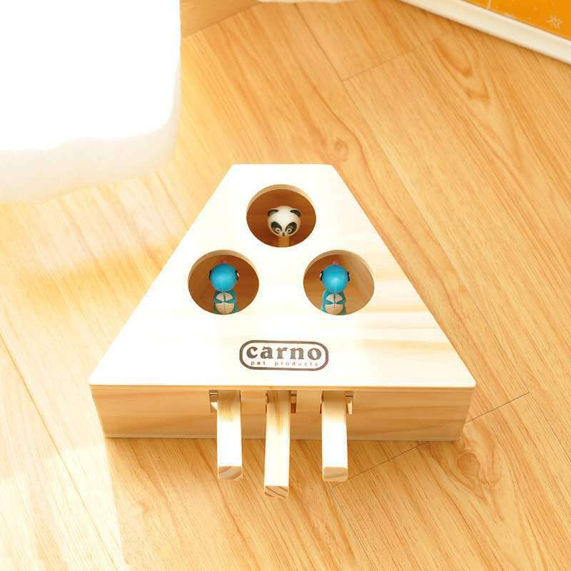 Red Cartoon Interactive Funny Cat Toy