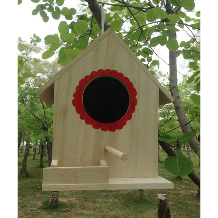 Outdoor Wooden Parrot Bird Nest House
