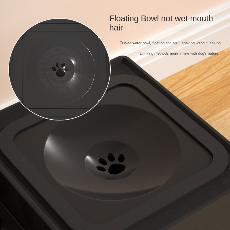 Dog Double Bowls Food Water Feeders