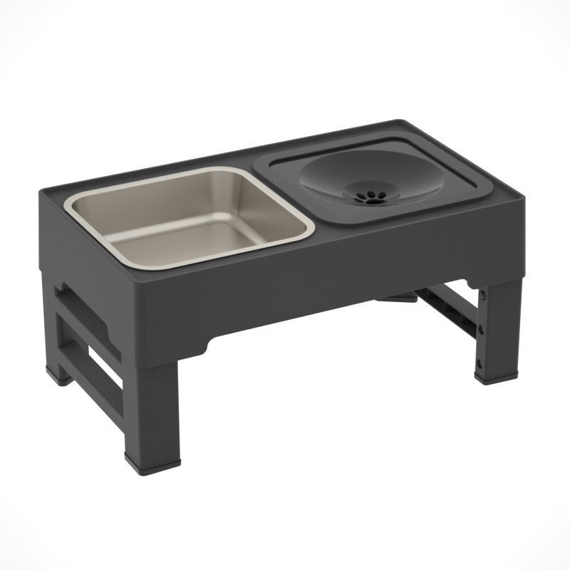 Dog Double Bowls Food Water Feeders