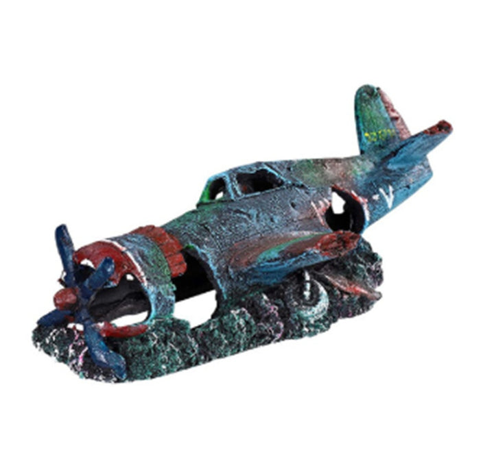 Fish Tank Aquarium Landscape Ship Decoration