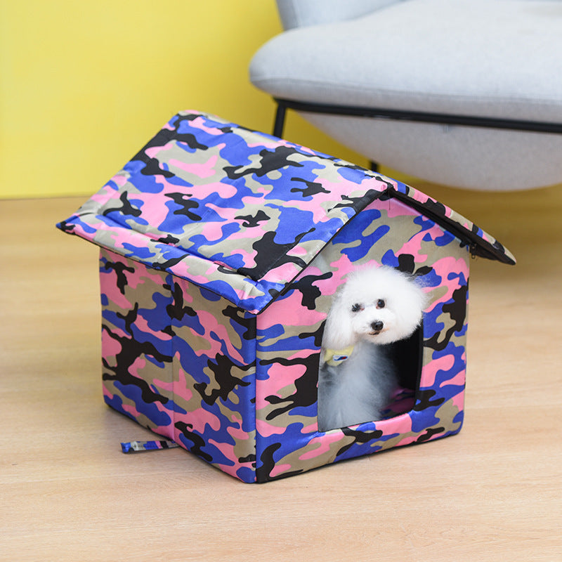 Outdoor Oxford Cloth Cat And Dog Kennel