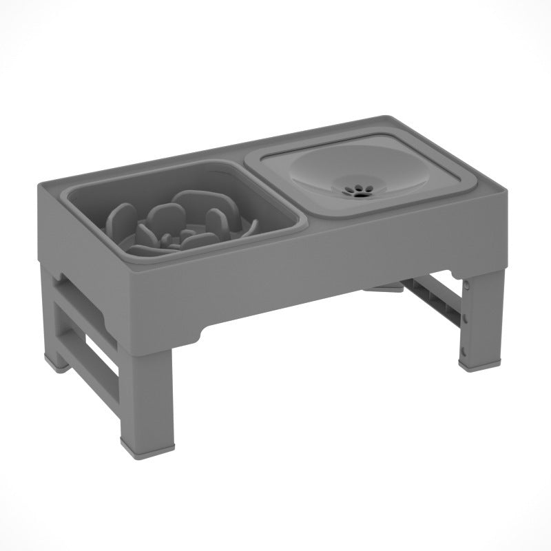 Dog Double Bowls Food Water Feeders