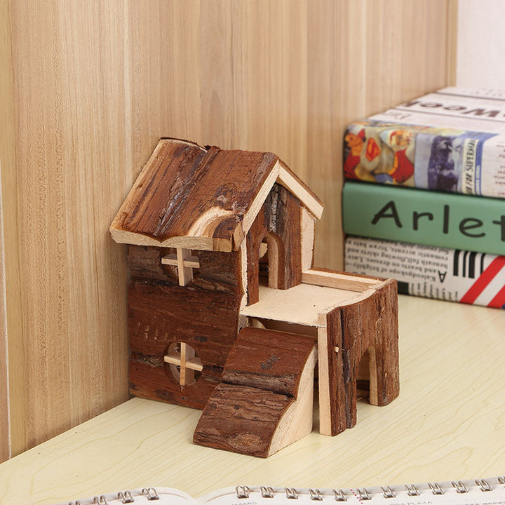 Hamster Solid Wood Luxury Villa