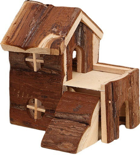 Hamster Solid Wood Luxury Villa