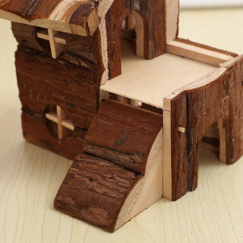 Hamster Solid Wood Luxury Villa