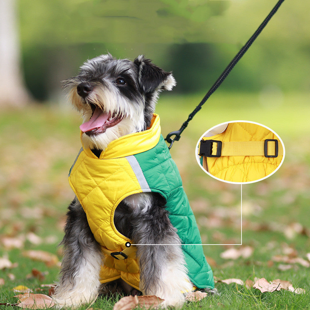 Reflective Warm Cotton Padded Coat