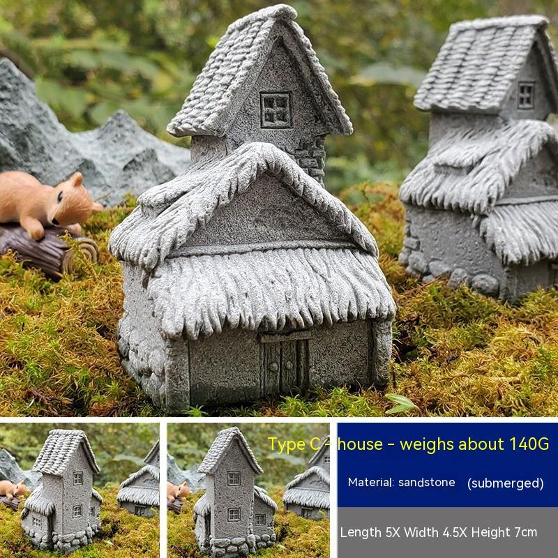 Small House Decoration Fish Tank