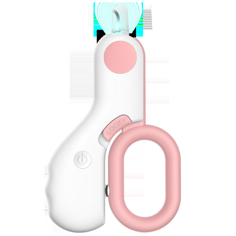 LED Pet Mini ABS Nail Trimmer