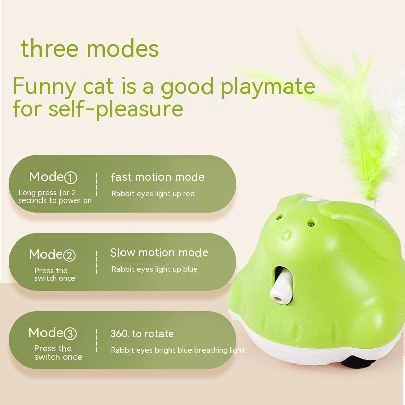 Automatic Self-Hi Laser Cat Teaser Toy