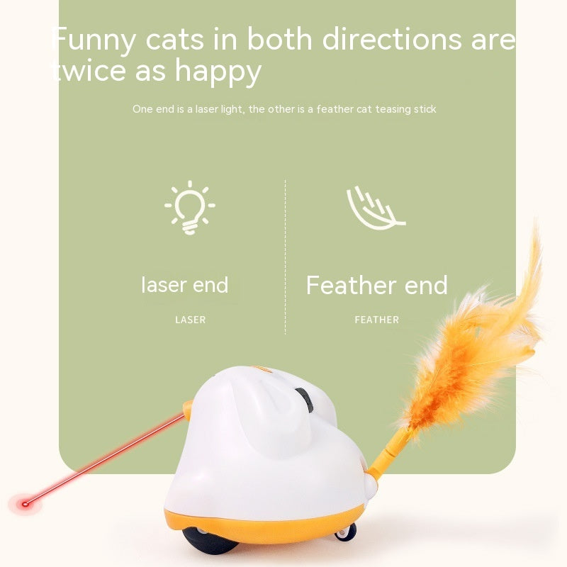 Automatic Self-Hi Laser Cat Teaser Toy