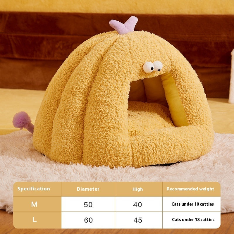 Small Monster-shaped Cat Kennel